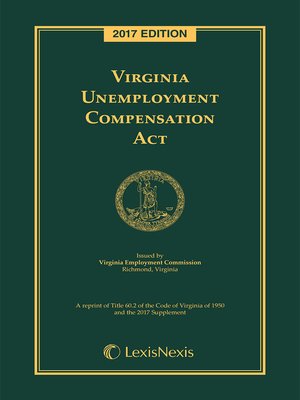 cover image of Virginia Unemployment Compensation Act